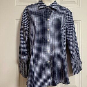 Brooks Brothers Non Iron All Cotton SZ 14‎ Western Sustainable Office Casual